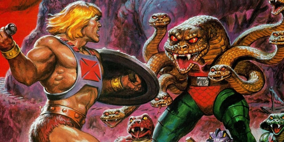 Masters Of The Universe Concept Art Features Alternate Designs For Skeletor, Beast Man, &... The Snake Men!?