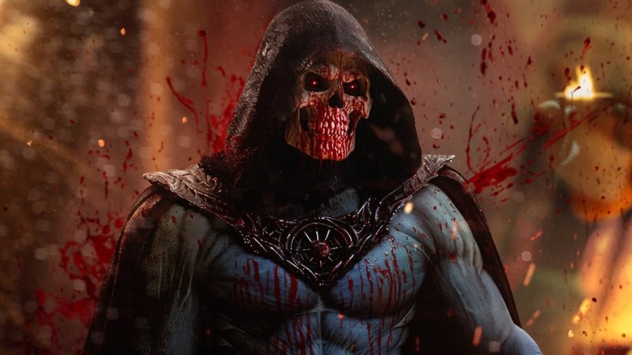 Masters Of The Universe: First Look At Jared Leto In Skeletor Costume Revealed - Bloody Face Explained