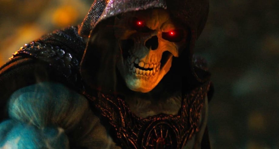 Masters Of The Universe: Skeletor's Laugh Unveiled In CinemaCon Teaser; Powerful Popcorn Holders Revealed