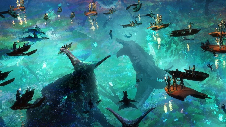 New Look At AVATAR: FIRE AND ASH Revealed As VFX Supervisor Teases Ambitious Plans For More Underwater Action