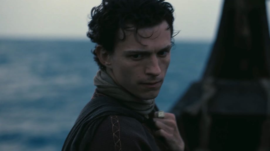 The Odyssey Spoilers Revealed By Star Tom Holland: "It's Like A 9-minute Scene..."