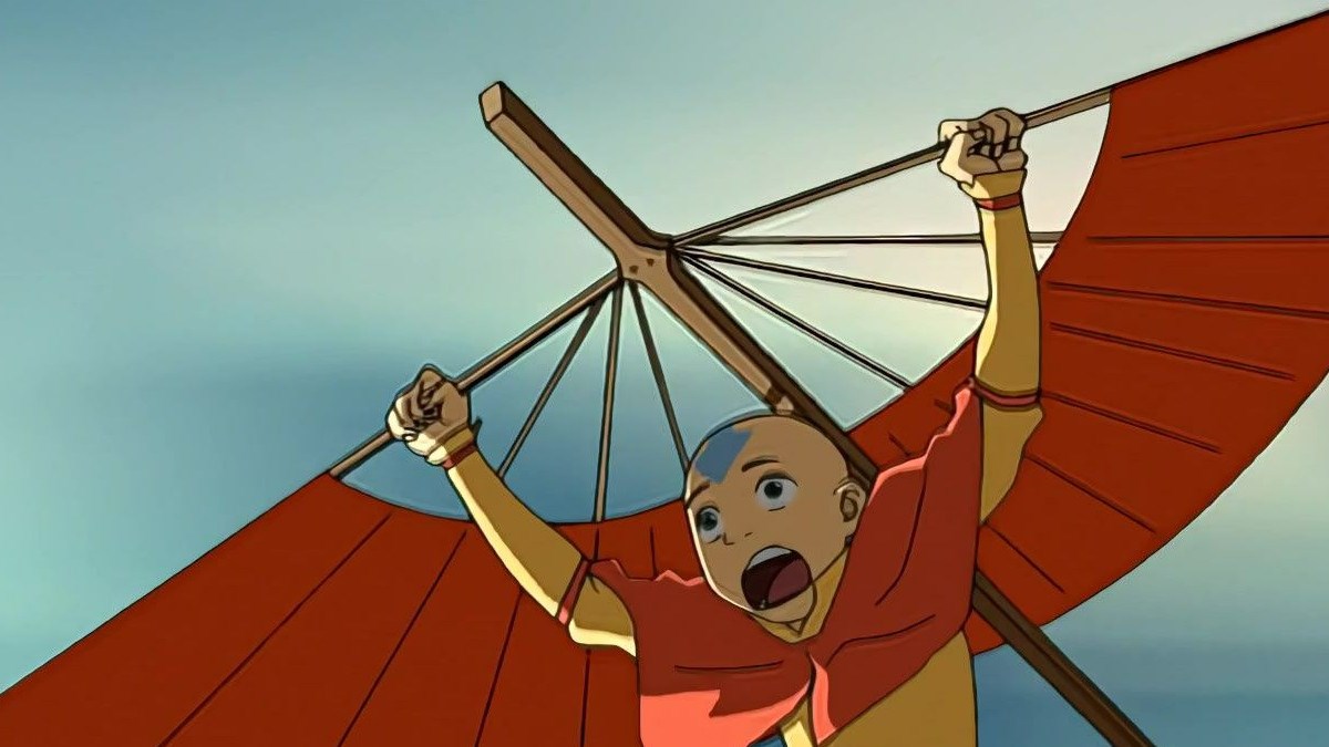 Aang Prepares To Unleash His Airbending Staff In New Live Action Avatar The Last Airbender Poster